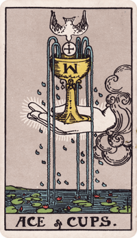 Ace of Cups tarot card
