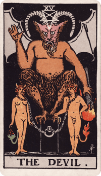 The Devil tarot card