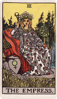 The Empress tarot card