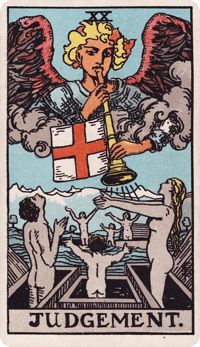 Judgement tarot card