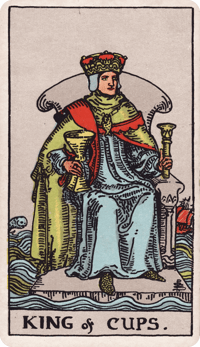 King of Cups tarot card