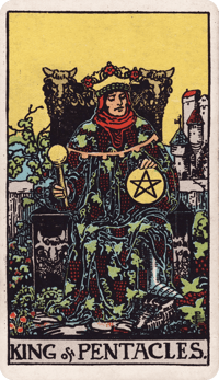 King of Pentacles tarot card