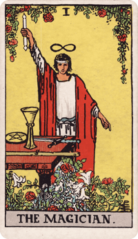 The Magician tarot card