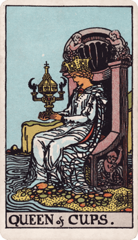 Queen of Cups tarot card